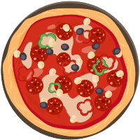 Pizza gourmet